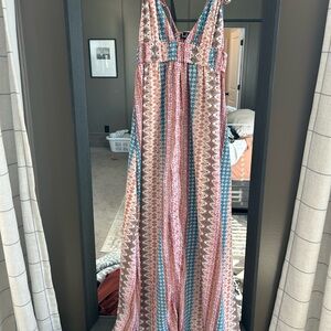 Lulu's Multicolor Patterned Dress